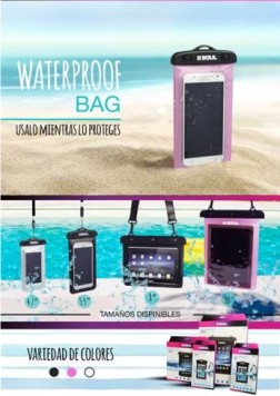 FUNDA P/TABLET SUMERGIBLE 7"/8" WP-IPADMRS - ESSOUBAGIPAMRS - SOUL